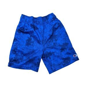Champion Blue Basketball Athletic Sporty Summer Camp Shorts Big Big Medium 10 12